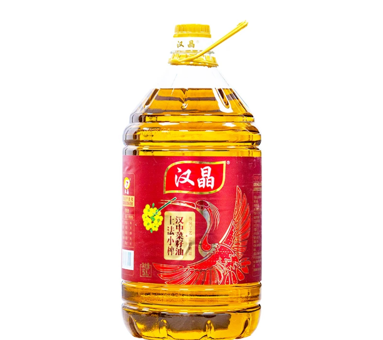 上法小榨漢中菜籽油5L