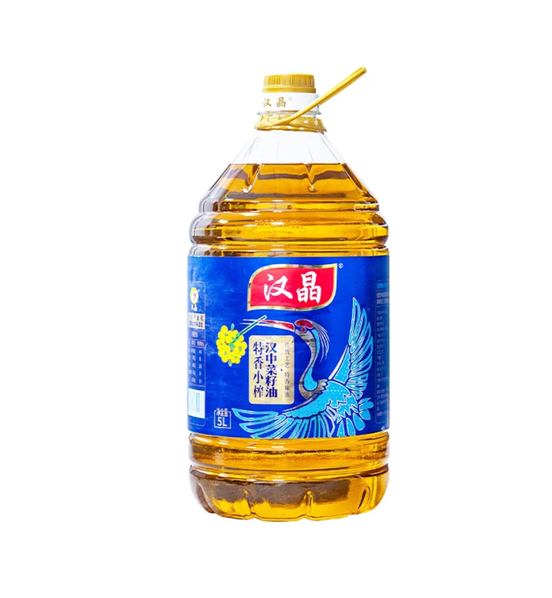 特香小榨漢中菜籽油5L
