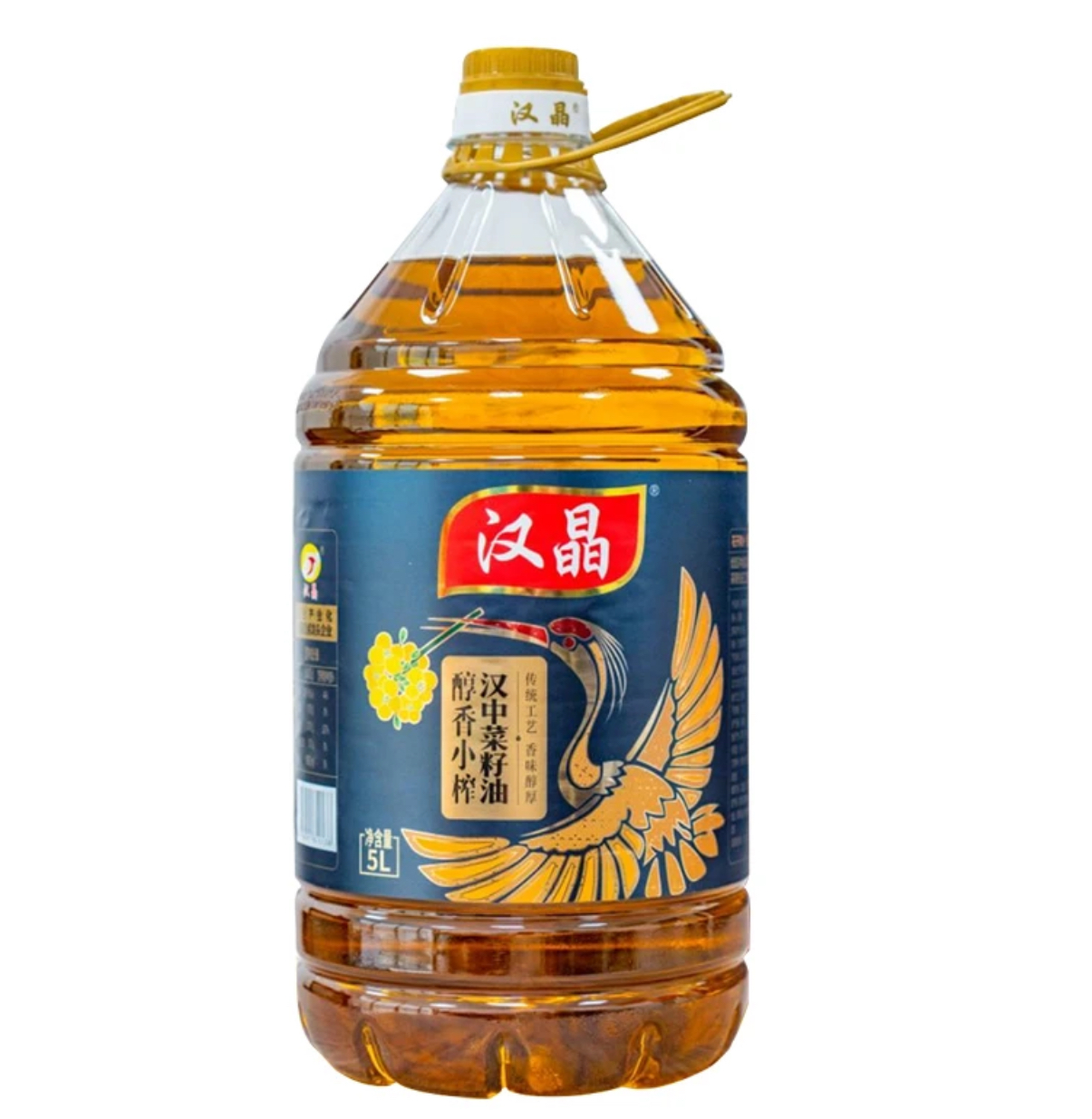 醇香小榨漢中菜籽油5L