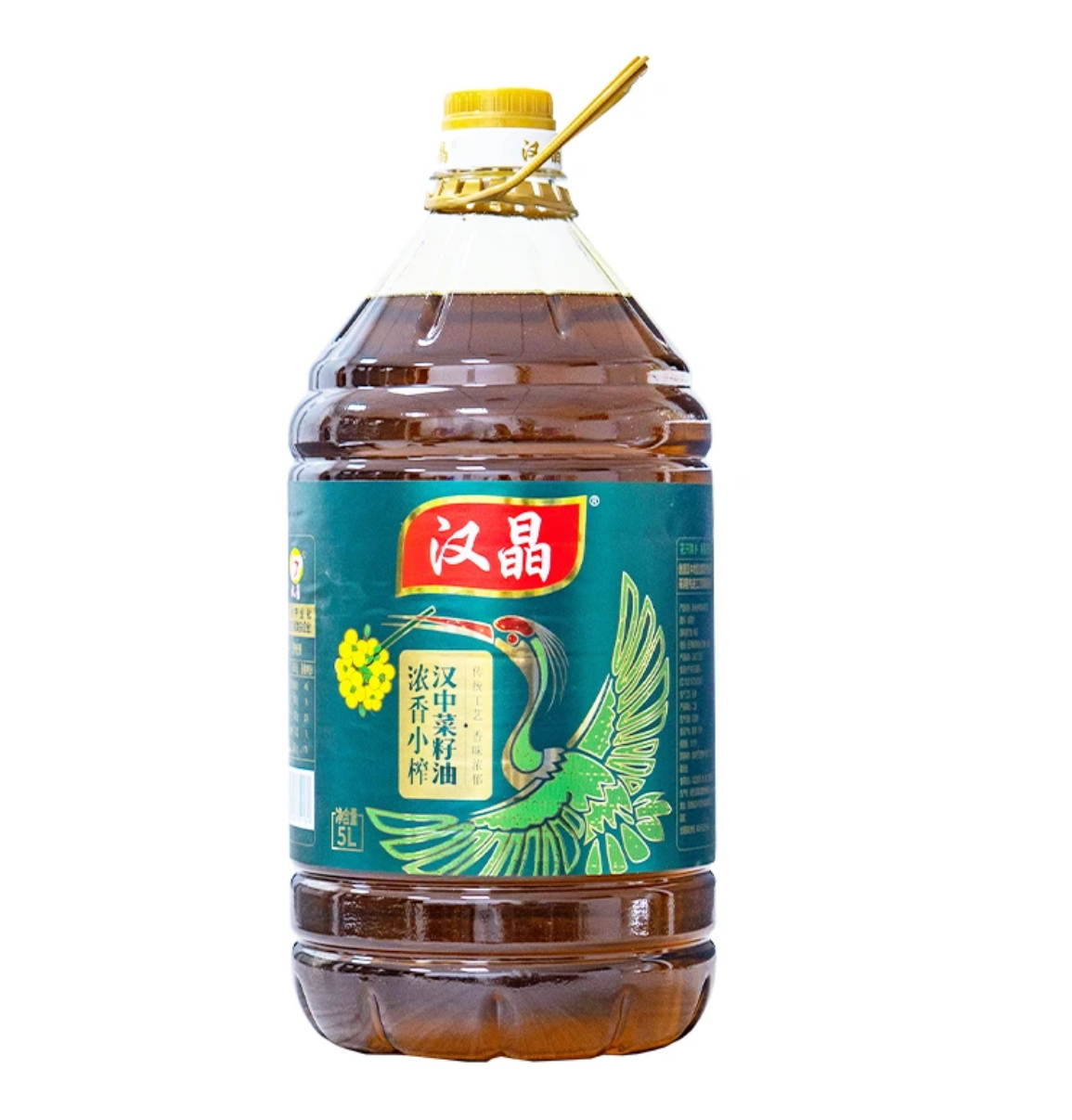 濃香小榨漢中菜籽油5L
